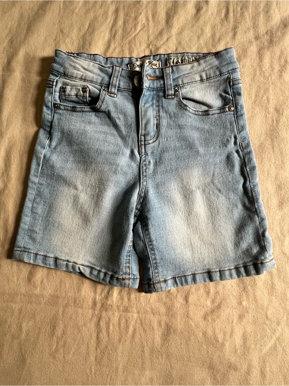 Indigo Rein Light Blue Denim Shorts